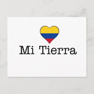 Briefkaart Mi Tierra Colombia