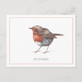 briefkaart "Mijn kleine Robin" (Voorkant)