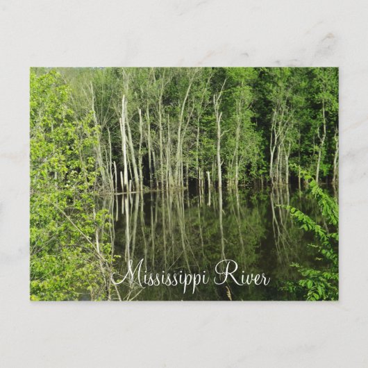 Briefkaart Mississippi (Voorkant)