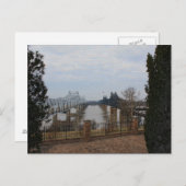 Briefkaart Mississippi River Bridges (Voorkant / Achterkant)