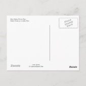 briefkaart "Misty Machu Picchu" (Achterkant)