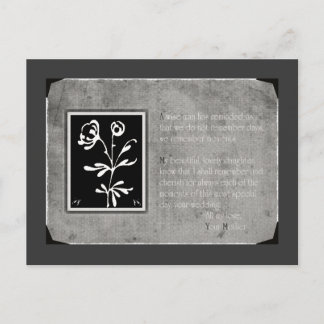 Briefkaart moeder-dochter