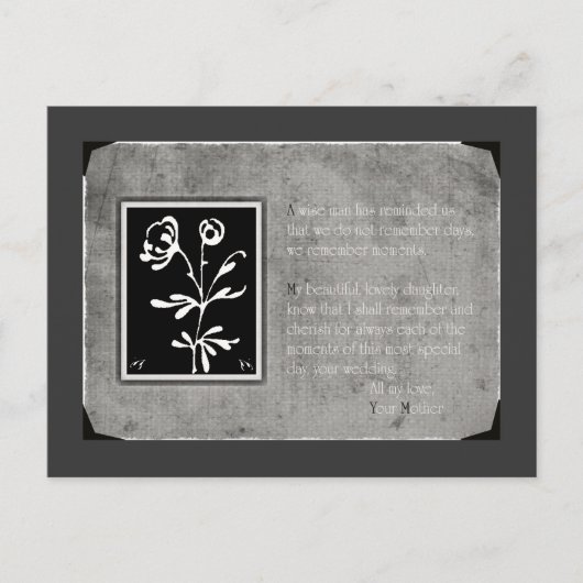 Briefkaart moeder-dochter (Voorkant)