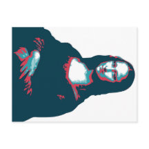 Briefkaart Mona Lisa