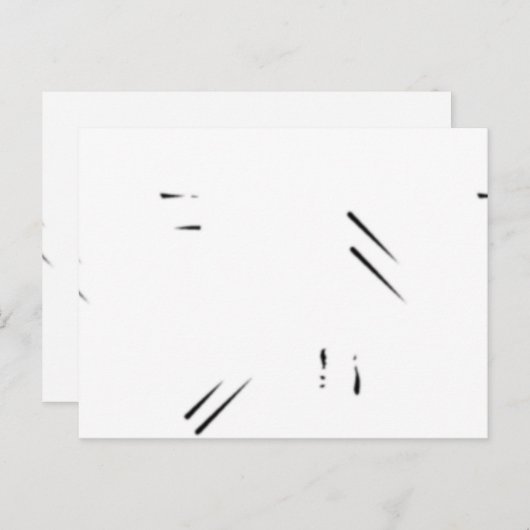 Briefkaart monster (Voorkant / Achterkant)