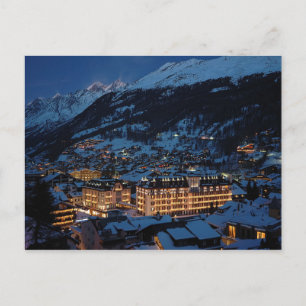 Briefkaart Mont Cervin Palace, Zermatt, Zwitserlan