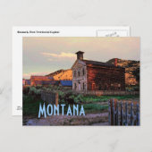 Briefkaart Montana (Voorkant / Achterkant)