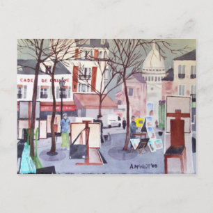 Briefkaart Montmartre