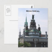 Briefkaart Montreal Chapel (Voorkant / Achterkant)