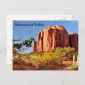 Briefkaart - Monument Valley (Voorkant / Achterkant)