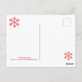 Briefkaart mooie expressies (Achterkant)