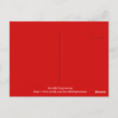 Briefkaart mooie expressies (Achterkant)