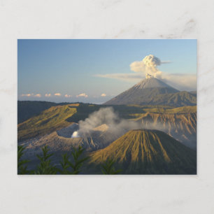 Briefkaart Mount Bromo, Java, Indonesië