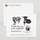 Briefkaart: Mozes, voor en na zijn redding Briefkaart (Voorkant / Achterkant)