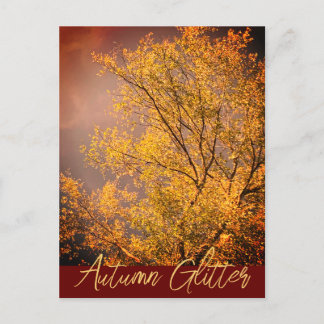 Briefkaart Naherfst Light Glitters