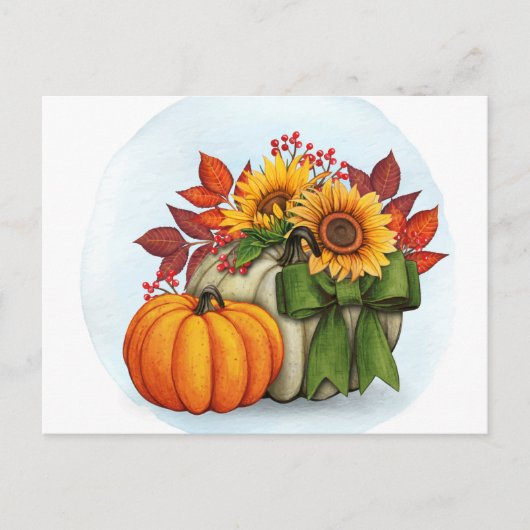 Briefkaart najaar (Voorkant)