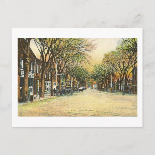 Briefkaart NANTUCKET 1907 (Voorkant)