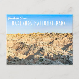 Briefkaart nationaal badlands