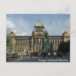 Briefkaart Nationaal Museum van Praag