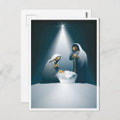 Briefkaart - Nativiteit (Voorkant / Achterkant)