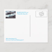 briefkaart, "NATUUR SPA"/KONINGENRUIMTE/KAUAI Briefkaart (Achterkant)