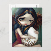 briefkaart "Nautilus Angel" (Voorkant / Achterkant)