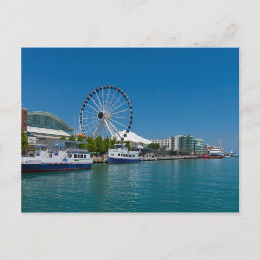 Briefkaart Navy Pier (Voorkant)
