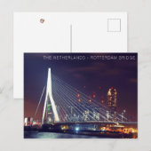 BRIEFKAART - NEDERLAND - ROTTERDAM BRIDGE (Voorkant / Achterkant)