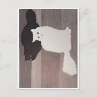 Briefkaart: Neko en Falkor Briefkaart