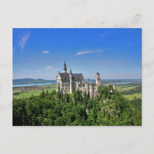Briefkaart Neuschwanstein Castle (Voorkant)