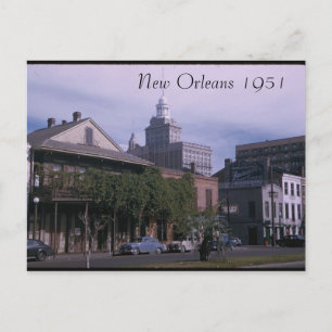 Briefkaart New Orleans 1951