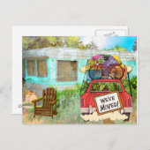 Briefkaart Nieuw adres (Voorkant / Achterkant)