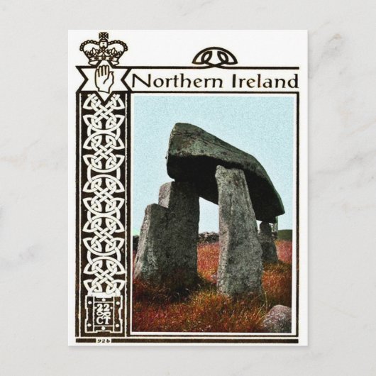  briefkaart Noord-Ierland (Voorkant)