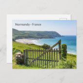 Briefkaart Normandy France Postkarte (Voorkant / Achterkant)