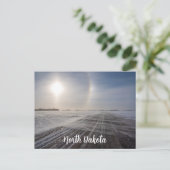 Briefkaart North Dakota (Staand voorkant)