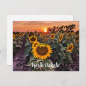 Briefkaart North Dakota (Voorkant / Achterkant)