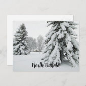 Briefkaart North Dakota (Voorkant / Achterkant)
