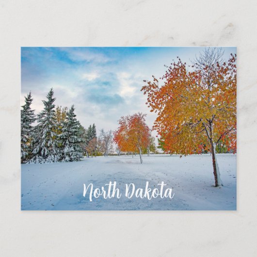 Briefkaart North Dakota (Voorkant)