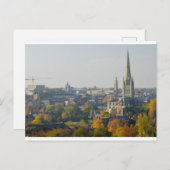 Briefkaart Norwich herfst (Voorkant / Achterkant)