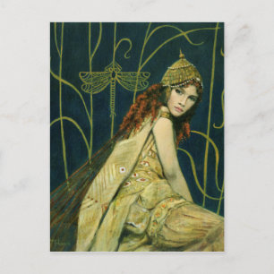  Briefkaart Nymph