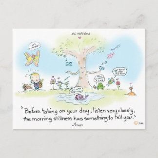 Briefkaart Ochtendstilte