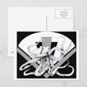 Briefkaart Octopus Tower van ZNDC Studio (Voorkant / Achterkant)