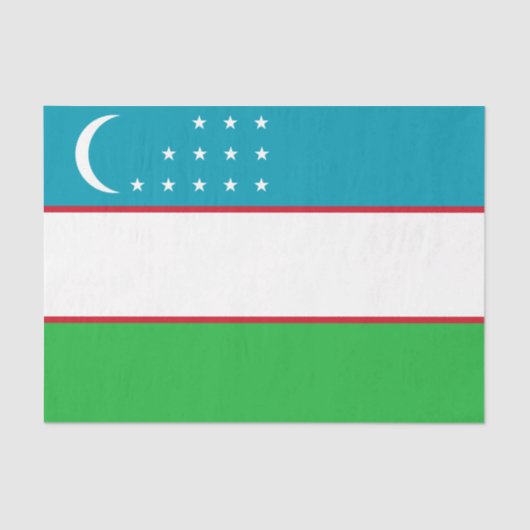 Briefkaart Oezbekistan Tissuepapier (Voorkant)