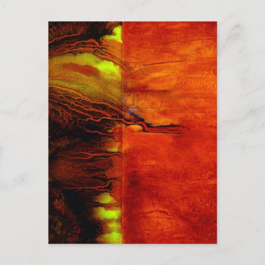 Briefkaart of Note Kaart in ENERGIZING RED (Voorkant)