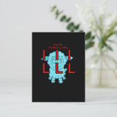 briefkaart of zakkaart (Staand voorkant)