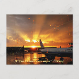 Briefkaart O'Hare International Airport (Chicago)