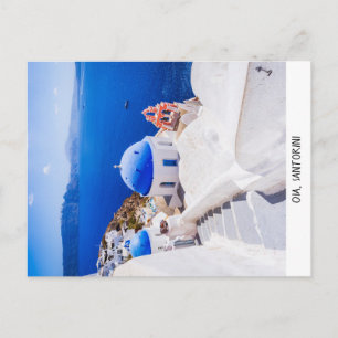 Briefkaart Oia Santorini