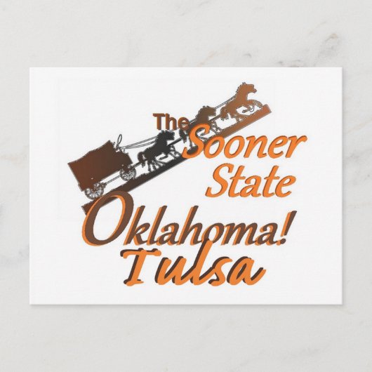 Briefkaart OKLAHOMA (Voorkant)