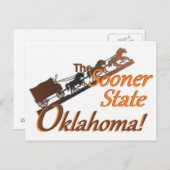 Briefkaart OKLAHOMA (Voorkant / Achterkant)