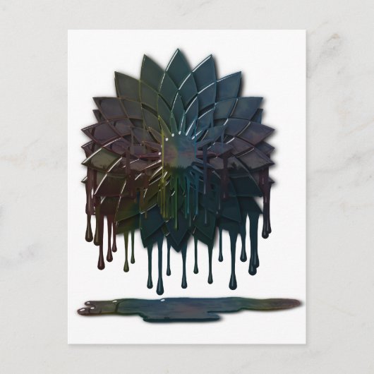 Briefkaart olieramp (Voorkant)